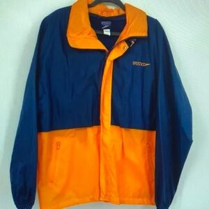 Speedo Navy and Orange Windbreaker